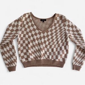 Witty Fox Tan Knit Sweater